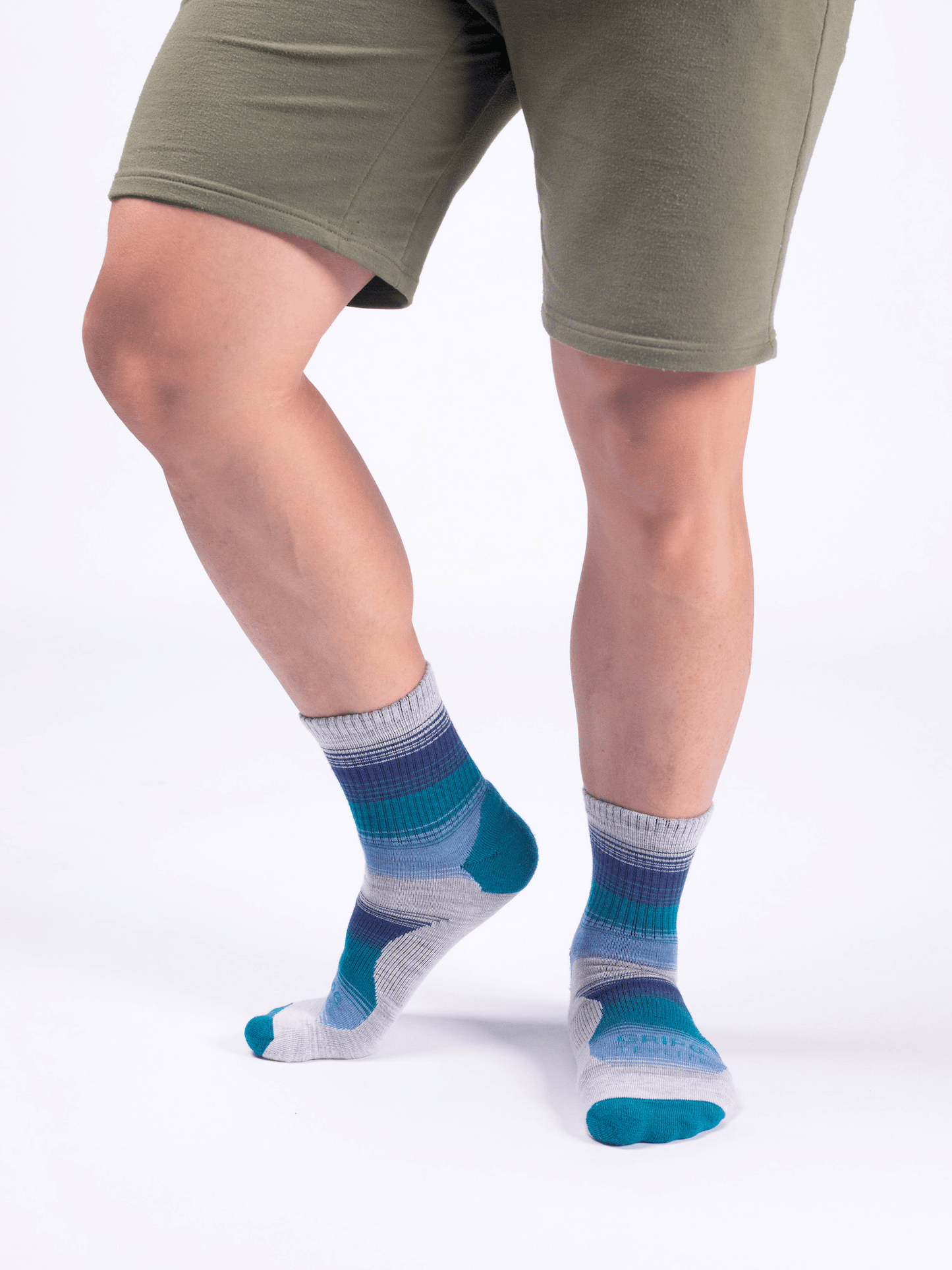Fade TEKlite -Micro Crew Wool Socks (2-Pairs)